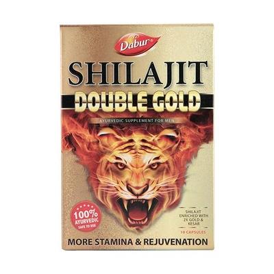 Dabur Shilajit Double Gold Capsules 10's - Sexual Healthcare