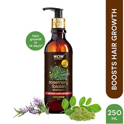 WOW Skin Science Rosemary & Biotin Hair Growth Shampoo 250 ml - Shampoos