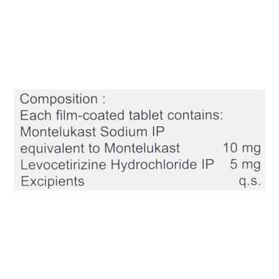 L HIST MONT Tablet 15's - Allergies-Ant