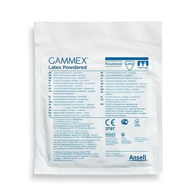 Ansell Gammex Latex Powdered Surgical Gloves Pair (6.5) 50's - Surgical Consumable