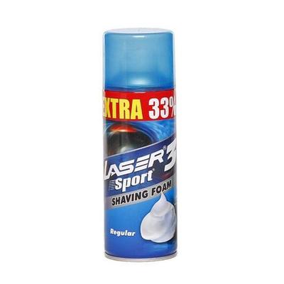 Laser Shaving Foam - Regular 400 ml - Shaving Foams