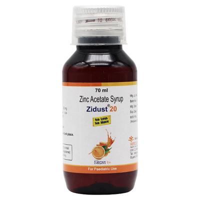 ZIDUST 20 Syrup 70ml - Supplements-Vam