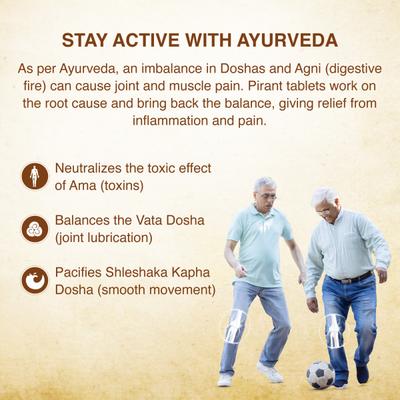 Maharishi Ayurveda Pirant Tablet 60's - Pain Relief (Ayush)