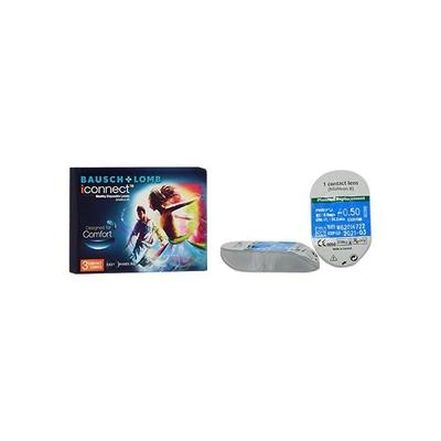 Bausch & Lomb iConnect Monthly Contact Lens - 3 Lens/Box (-1.75) - Eyecare Lenses