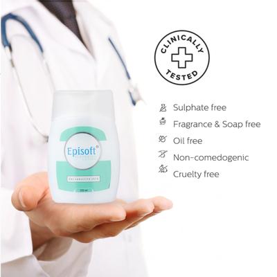 Episoft For Sensitive Skin Cleansing Lotion 125ml - Lotions & Creams