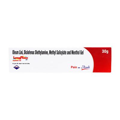LYSOFLAM Gel 30gm - Pain relief-Nsa