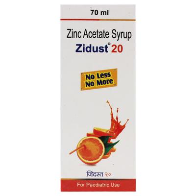ZIDUST 20 Syrup 70ml - Supplements-Vam
