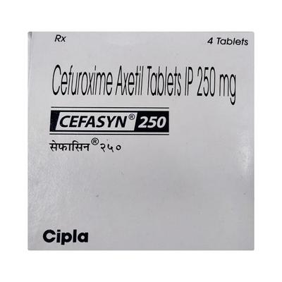 Cefasyn 250mg Tablet 4'S - Bacterial Infections-Cep