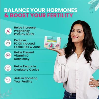 Chicnutrix Cysterhood Inositol - PCOS Ovarian Health Management Sachet - Raspberry Flavour 20's - General Health