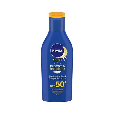 Nivea Sun Protect & Moisture SPF 50 Lotion 75 ml - Face Sunscreen