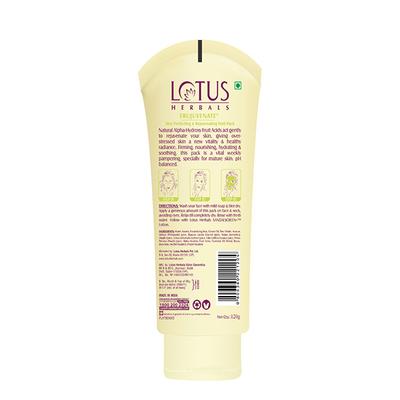 Lotus Herbals Frujuvenate Skin Perfecting Rejuvenating Fruit Pack 120 gm - Face Packs