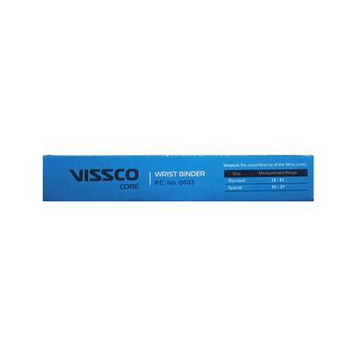 Vissco Core Wrist Binder with Double Lock Mild Support - Standard (Grey) (0603) - Knee/Ankle/Leg/Foot Supports