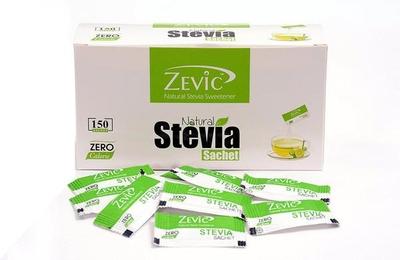 Zevic Stevia Zero Calorie Sachets 150's - Sugar Substitute