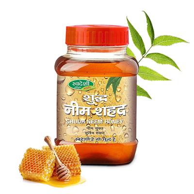 Swadeshi Ayurved Shudh Neem Honey 100 gm - Honey