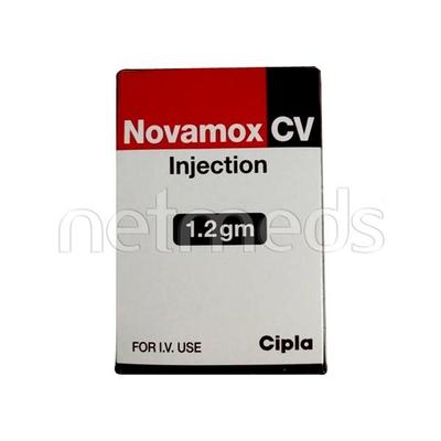 Novamox CV 1.2Gm Injection 1's - Bacterial Infections-Pen