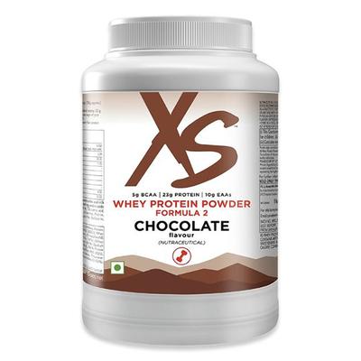 XS Whey Protein Powder - Chocolate Flavour 1000 gm - Whey Proteins