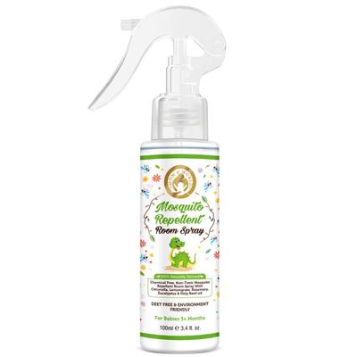Mom & World Mosquito Repellent Room Spray (3+ Months) 100 ml - Mosquito Repellent