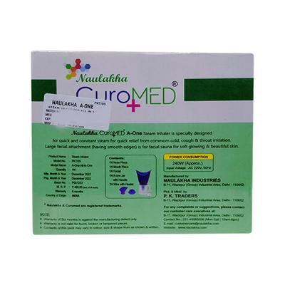Naulakha Curomed+ A One All in One Steam Inhaler (PKT/05) - Nebulizer & Vaporizer