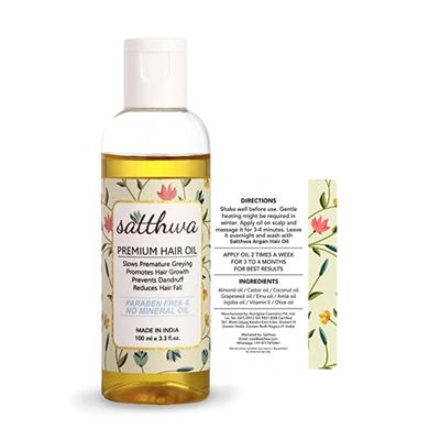 Satthwa Premium Hair Oil 100 ml - Hair Oils