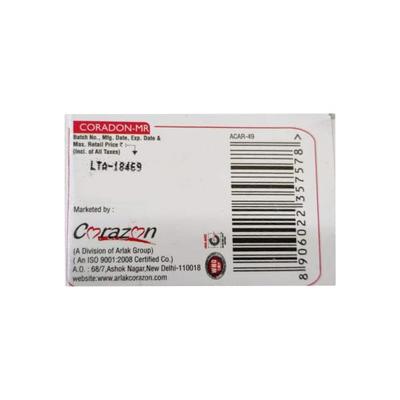 CORADON MR 35 Tablet 10's - Angina