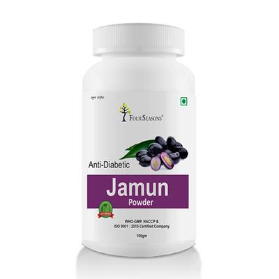 Four Seasons Jamun Powder 100 gm - Diabetes Care (Ayush)