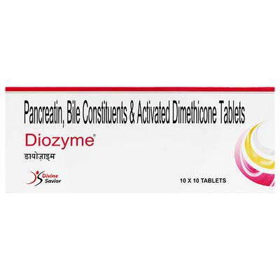 DIOZYME Tablet 10's - Digestion-Dig
