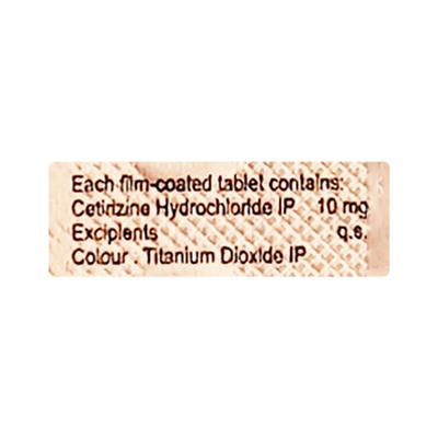 CERIZ Tablet 10's - Allergies-Ant