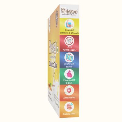 Pro360 Diabetic Care Nutrition Powder - Badam with Real Almond Chunks (Refill Pack) 200 gm - Protein Supplements