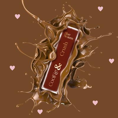 Blue Heaven Cookie & Crush Chocolate-Flavored Soft-Matte Lipstick, Pudding Time 3.4 gm - Lipsticks
