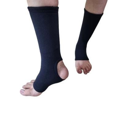 Sahyog Wellness 4 way Stretchable Ankle Compression Support - Black (L) 1's - Knee/Ankle/Leg/Foot Supports