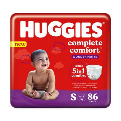 Huggies Complete Comfort Wonder Diaper Pants Small (S) 86's - Diapers & Wipes