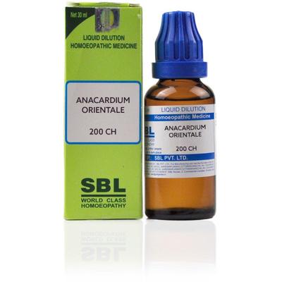SBL Anacardium Orientale 200 Liquid 30 ml - Dilutions