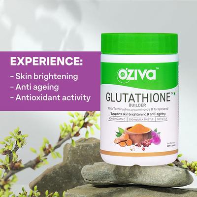 OZiva Glutathione Builder Capsule 60's - Hair & Skin