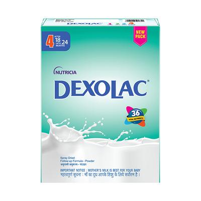 Dexolac Stage 4 (18 to 24 Months) Powder 400 gm (Refill Pack) - Baby And Infant Supplements