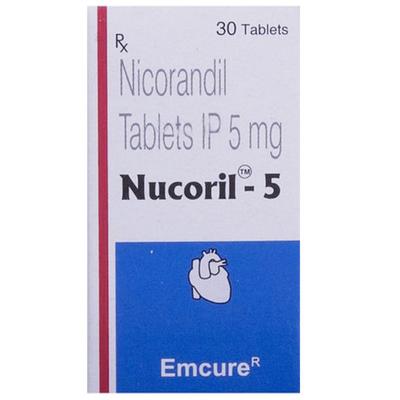 Nucoril 5mg Tablet 30'S - Angina
