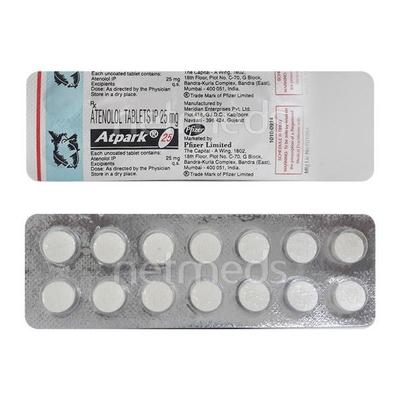 Atpark 25mg Tablet 14'S - Hypertension-Bet