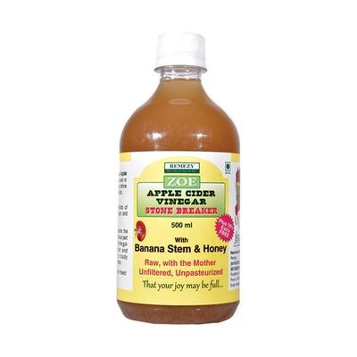Zoe Apple Cider Vinegar - Banana Stem Juice and Honey 500 ml - Apple Cider Vinegars