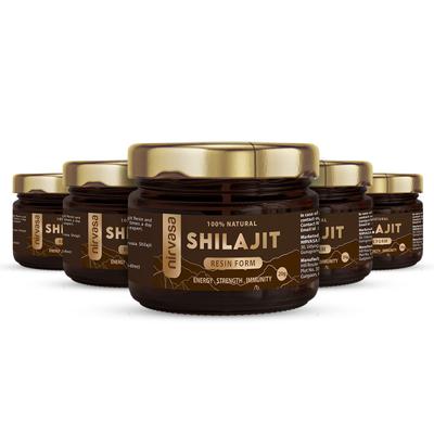 Nirvasa Shilajit Resin (Pack of 5 x 20 gm) 1's - Sexual Care