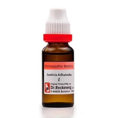 Dr. Reckeweg Justicea Adhatoda Q Liquid 20 ml - Mother Tincture