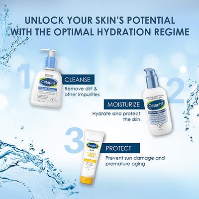 Cetaphil Optimal Hydration Replenishing Body Lotion, Lightweight and Non-Greasy 237 ml - Face Moisturizers