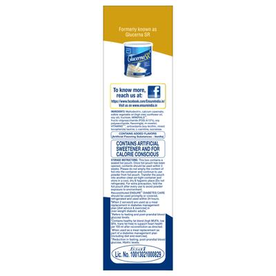 Ensure Diabetes Care Powder - Vanilla Flavour 400 gm (Refill Pack) - Diabetes (Fitness)