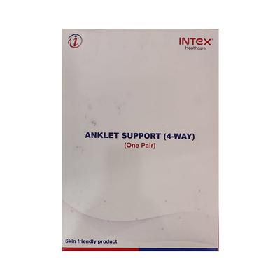 Intex Anklet Support 4 Way (One Pair) (M) - Abdomen/Neck/Arm/Elbow Supports