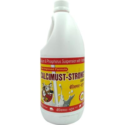 Vet Mankind Calcimust Strong RF Liquid 1 litre - Feed Supplement