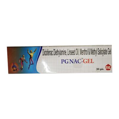 PG Nac Gel 30gm - Pain relief-Nsa