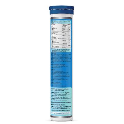 FixUpHealth Electrolytes Effervescent Tablet - Lemon Flavour (Pack of 3 x 20s) 1's - General Health
