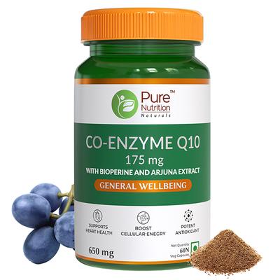 Pure Nutrition CoEnzyme Q10 175mg Capsules 60's - Co-Q