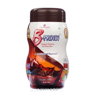 B-Protin Nutritional Powder Supplement - Chocolate 500 gm - Protein Drink
