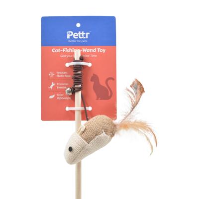 Pettr Cat Fishing Wand Toy 1's - Pet accessories