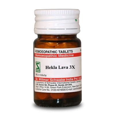 Dr.Willmar Schwabe Hekla Lava 3X Tablet 20 gm - Bio-Chemic