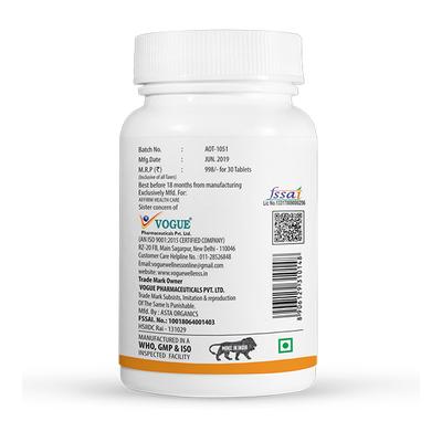 Vogue Wellness Andro Plus Tablet (Pack of 3 x 30's) - Speciality Medicines